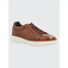 HUSH PUPPIES - Zapatilla Cuero Hombre Force G Café Claro