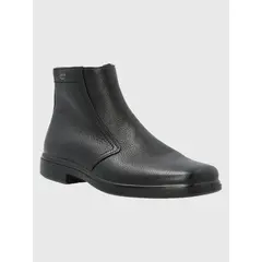 HUSH PUPPIES - Bota Cuero Hombre California Ii Negro