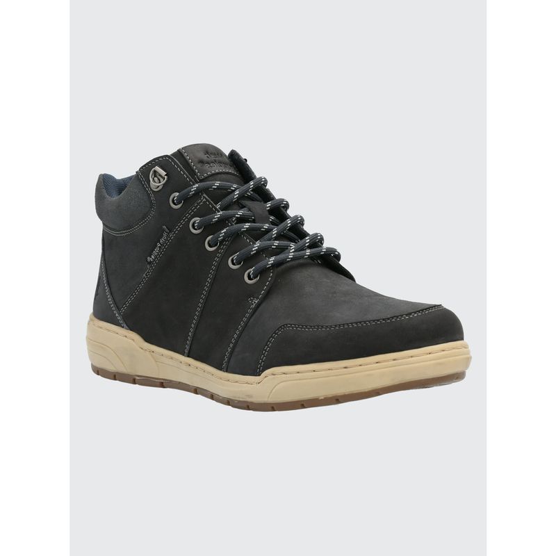 HUSH PUPPIES - Botín Cuero Hombre Fiord Gris Oscuro HUSH PUPPIES