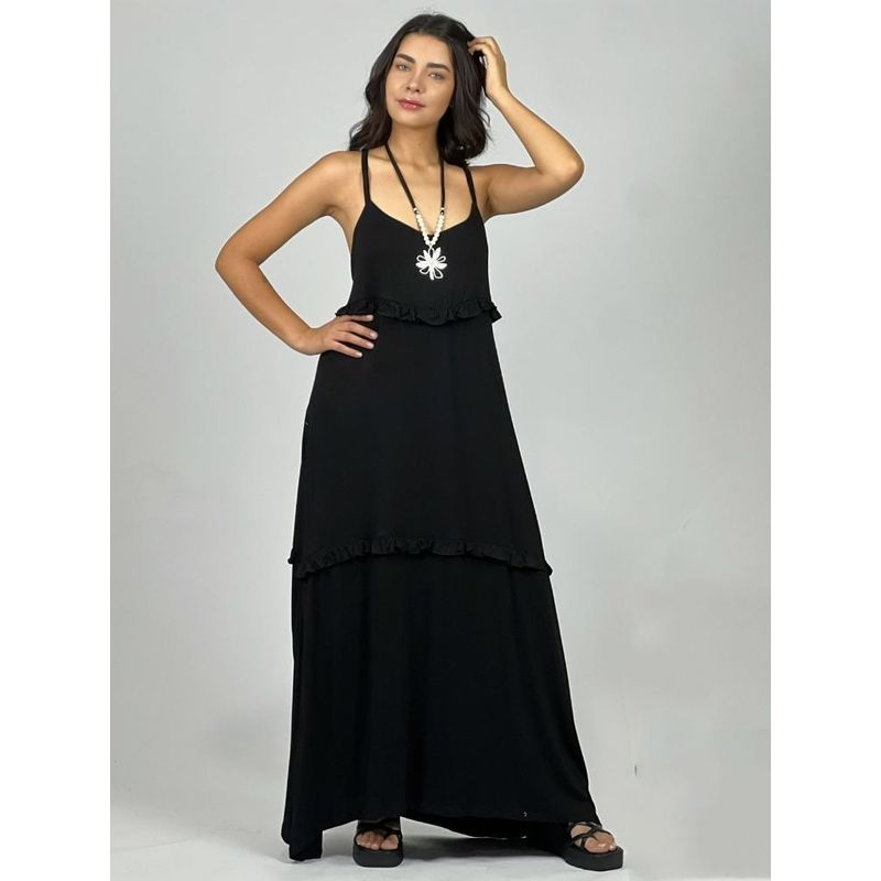 ENIGMATICA BOUTIQUE - Vestido Seccionado Faroleado Verde Enigmática Boutique