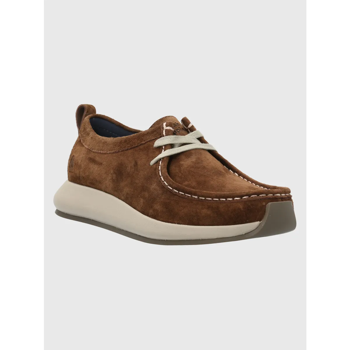 HUSH PUPPIES - Zapato Cuero Hombre Icon Chocolate HUSH PUPPIES