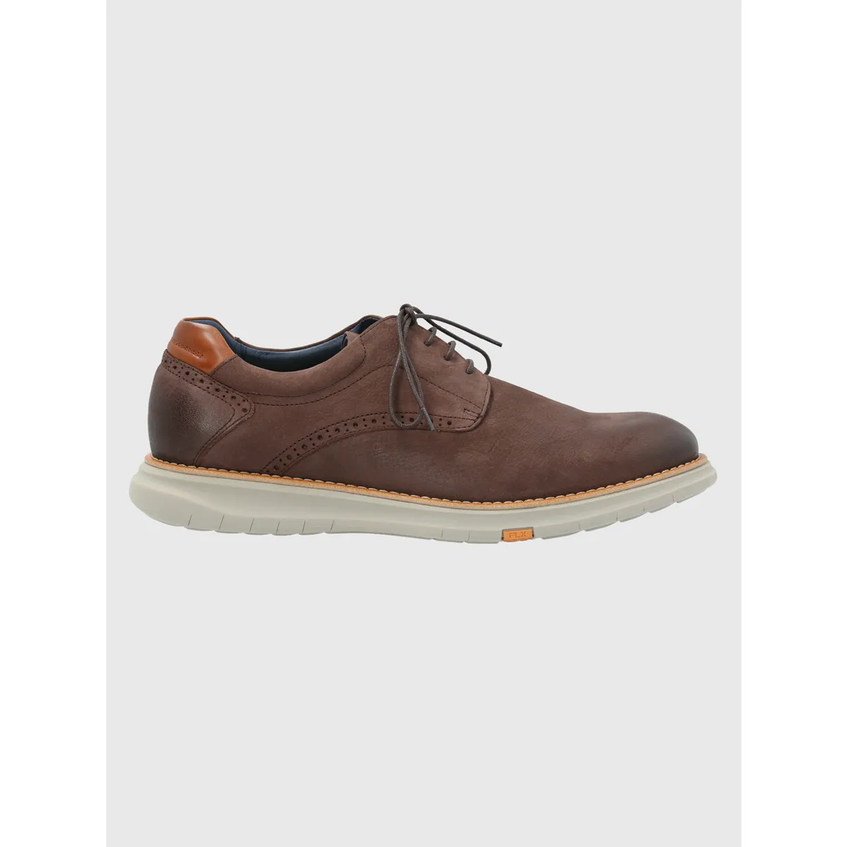 HUSH PUPPIES - Zapato Cuero Hombre Nerio Café HUSH PUPPIES