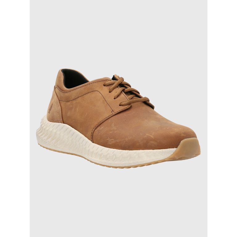 Zapatilla Cuero Hombre Spinal Discover CafÃ©