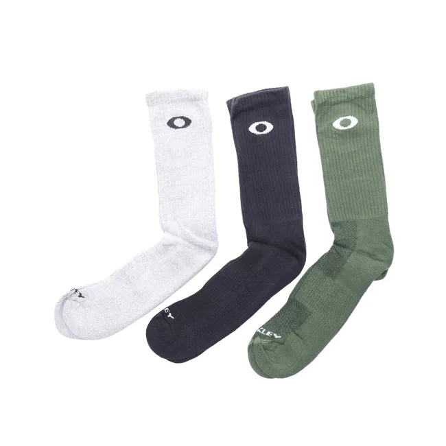 OAKLEY - Tripack Calcetines  Essential Crew Oakley Multicolor