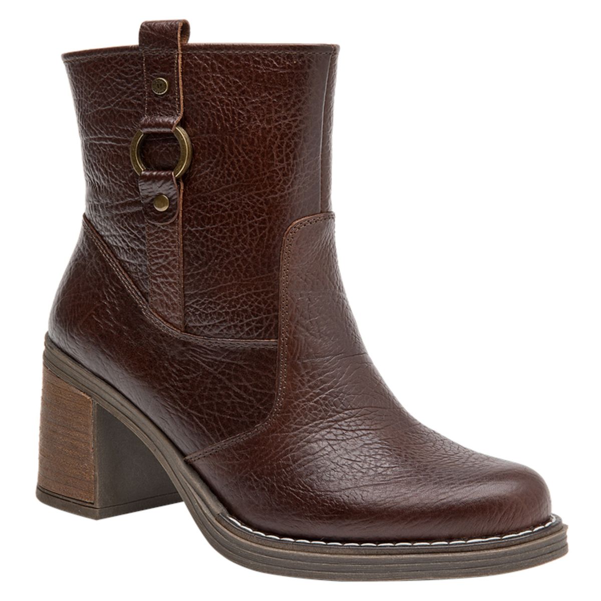 POLLINI - Botín Casual Mujer Marrón Pollini