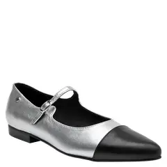 POLLINI - Zapato Casual Mujer Plateado
