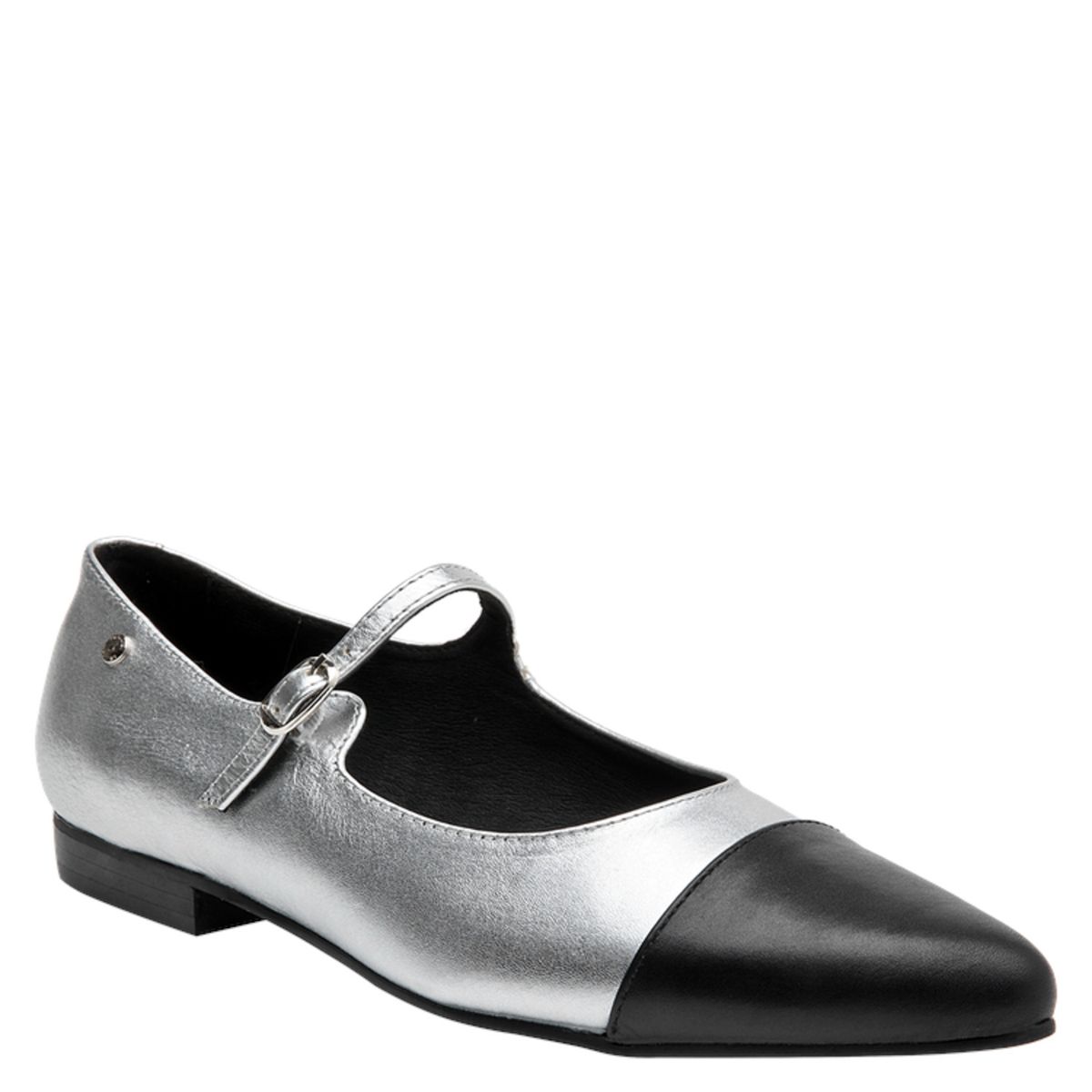 POLLINI - Zapato Casual Mujer Plateado Pollini