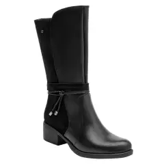 BRUNO ROSSI - Bota Casual Mujer Negro