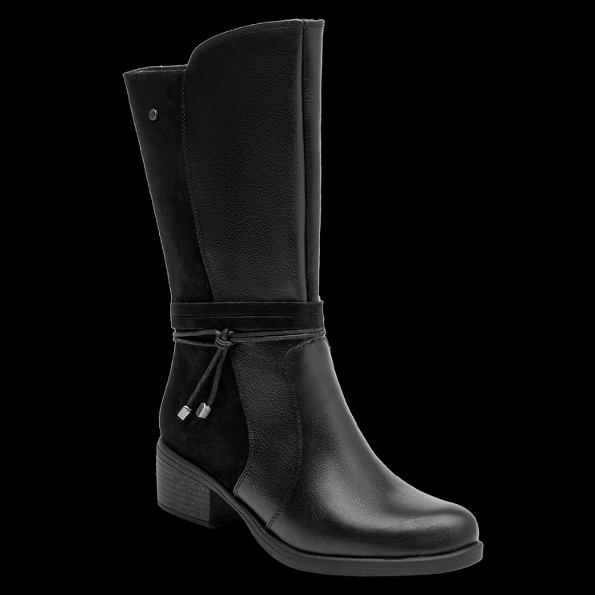 BRUNO ROSSI - Bota Casual Mujer Negro Bruno Rossi