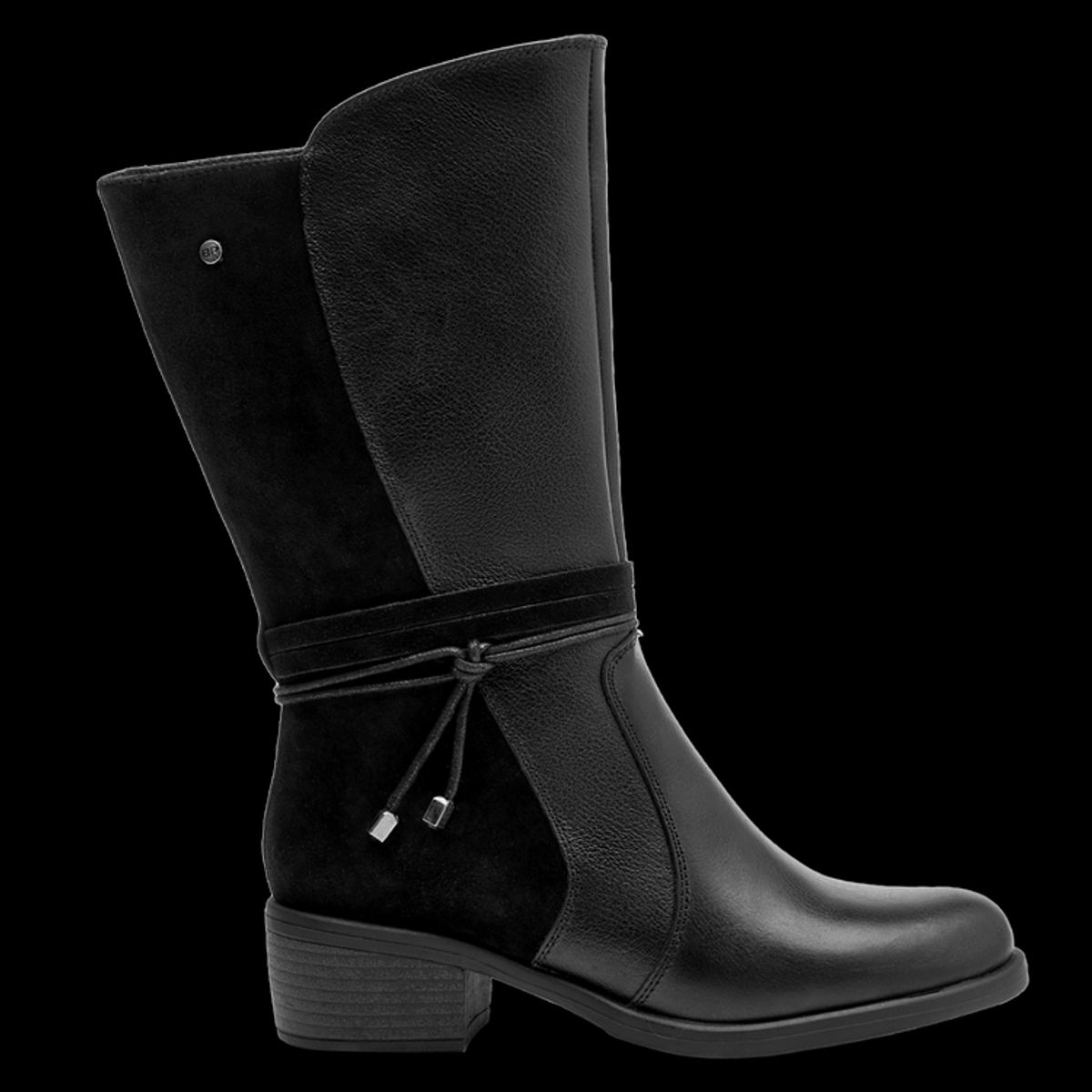 BRUNO ROSSI - Bota Casual Mujer Negro Bruno Rossi