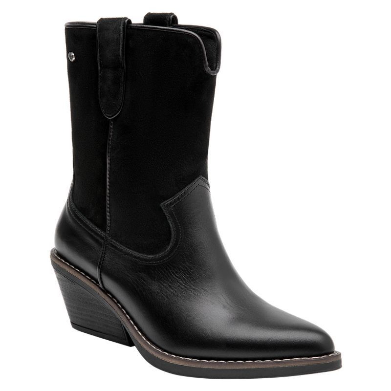 POLLINI - Bota Casual Mujer Negro Pollini.