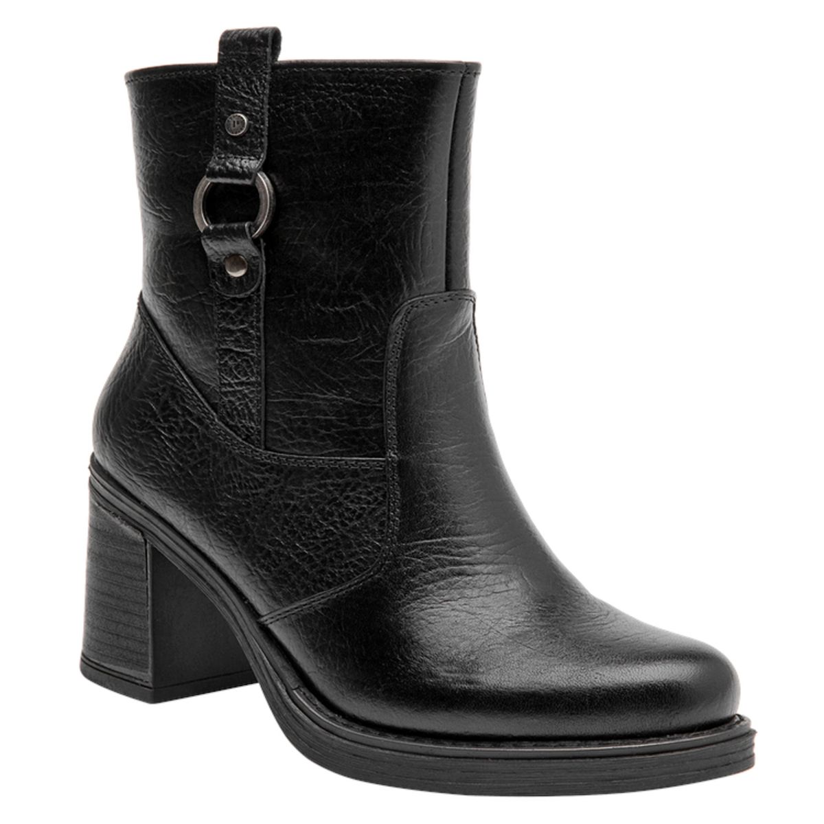 POLLINI - Botín Casual Mujer Negro Pollini