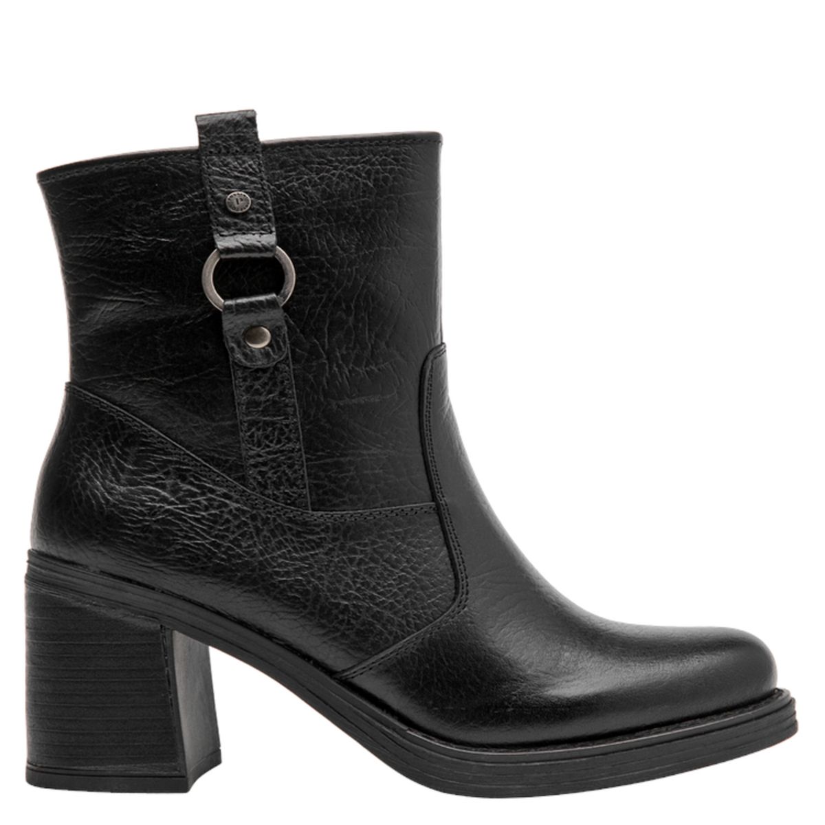 POLLINI - Botín Casual Mujer Negro Pollini