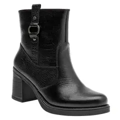 POLLINI - Botín Casual Mujer Negro