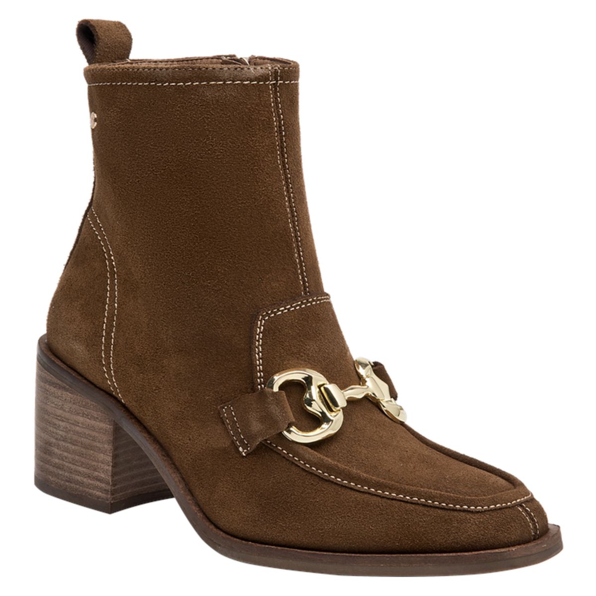 POLLINI - Botín Casual Mujer Marrón Pollini