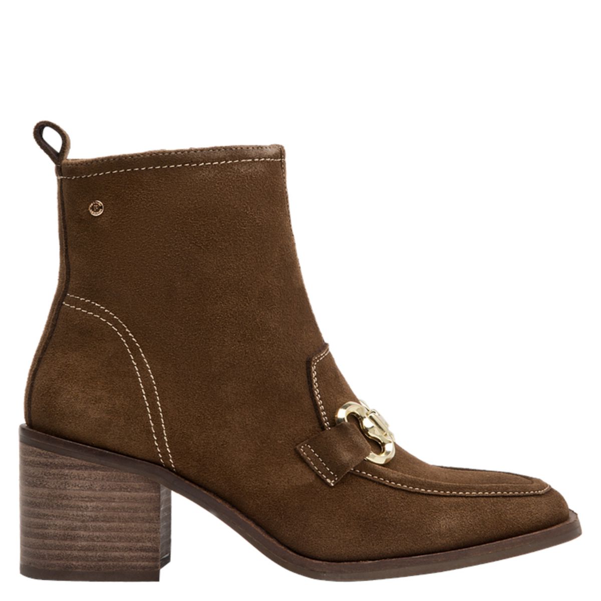 POLLINI - Botín Casual Mujer Marrón Pollini