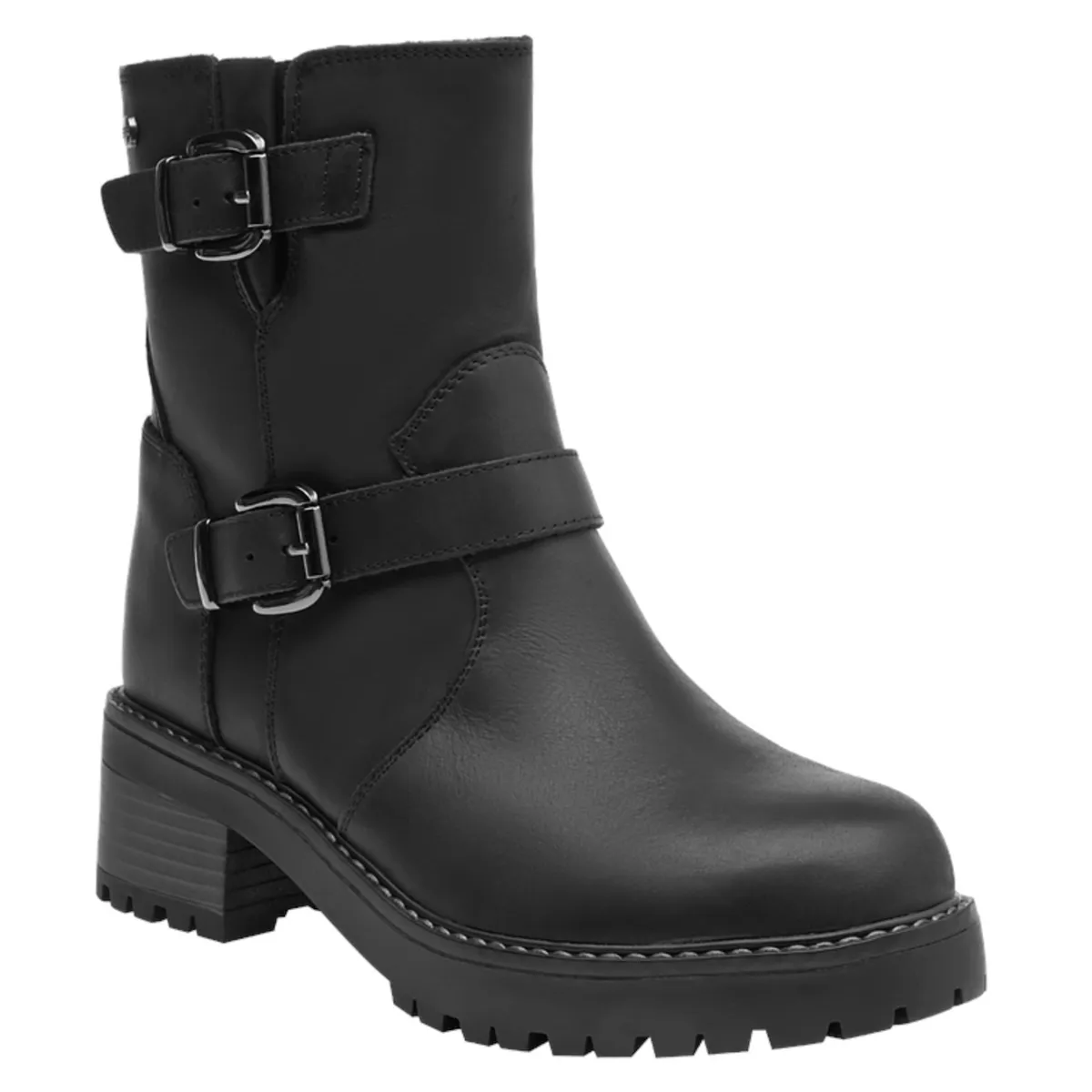 BRUNO ROSSI - Botín Casual Mujer Negro Bruno Rossi