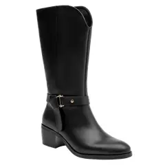 BRUNO ROSSI - Bota Casual Mujer Negro
