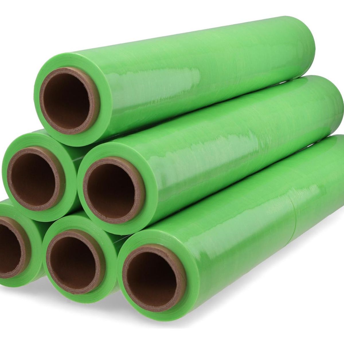 GENERICO - Film Stretch Verde1,7kg (350m) Pack Mayorista - Caja 6 Uds