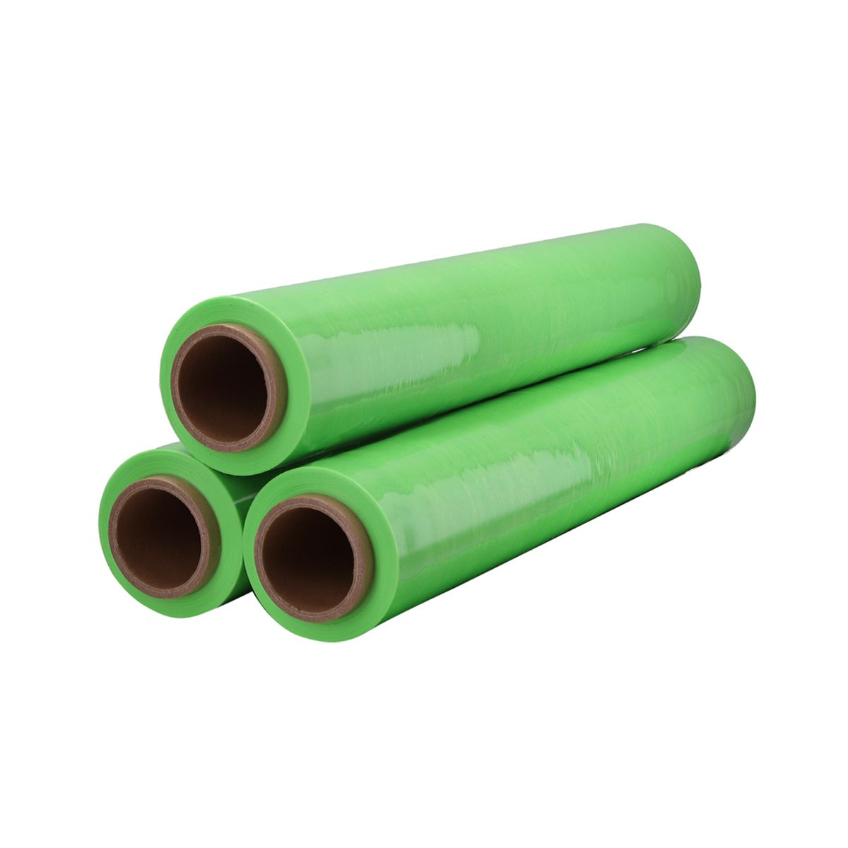 GENERICO - Film Stretch Verde 1,7kg 350m Pack Mayorista - Pack 3 Uds
