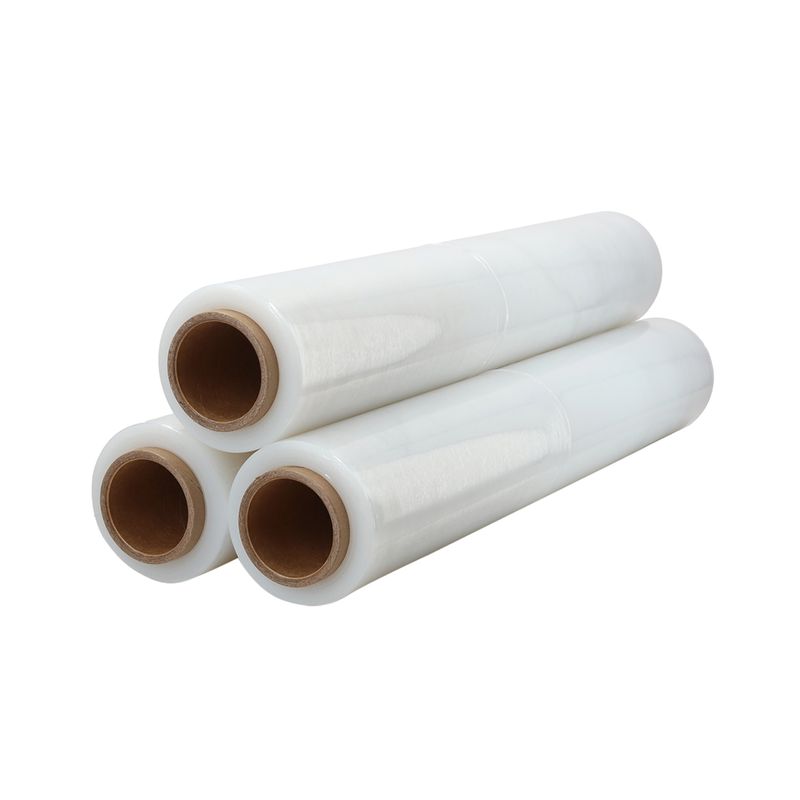 GENERICO - Film Stretch Transparente 1,7kg 350m - Pack 3 Uds
