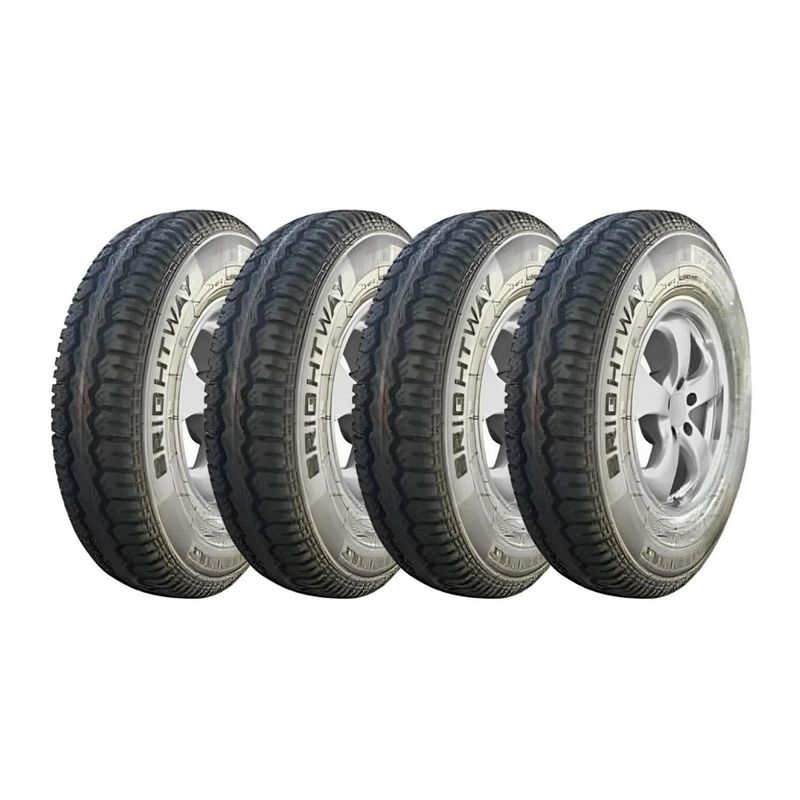 GENERICO - SET X 4 Neumáticos 550R13 LRP198 Brightway 8PR Ltr TL BLK CHN