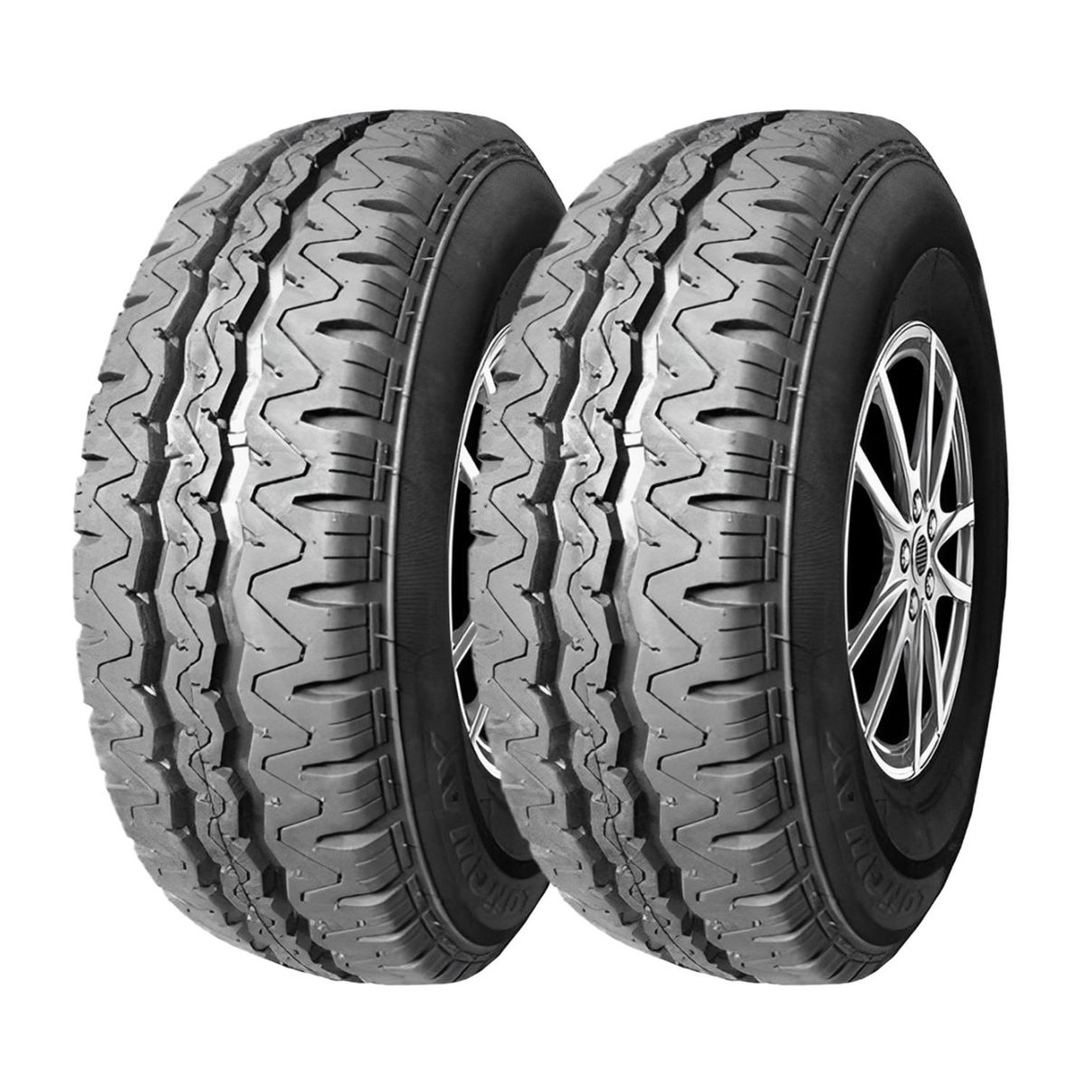 GENERICO - SET X 2 Neumáticos 550R13 94/92P ZT801 Longway 12PR Ltr CHN