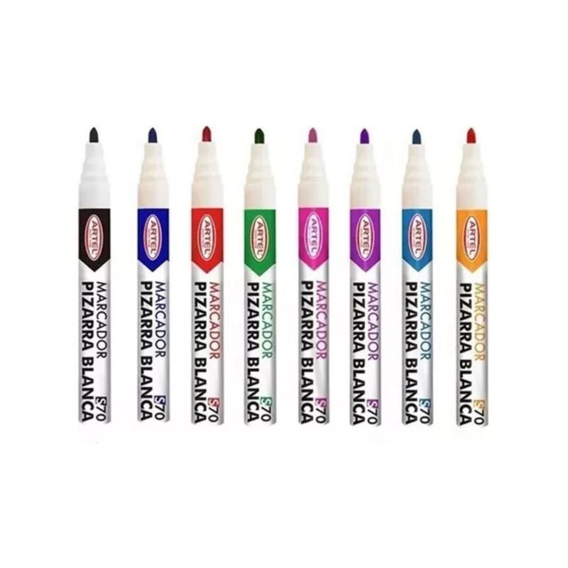 ARTEL - Set 8 Plumones De Pizarra S70 Colores. Artel