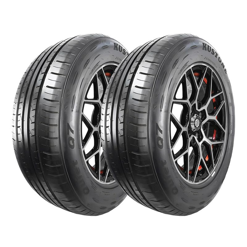GENERICO - SET X 2 Neumáticos 205/55R16 91V QUIET Q7 Kustone H/T CHN