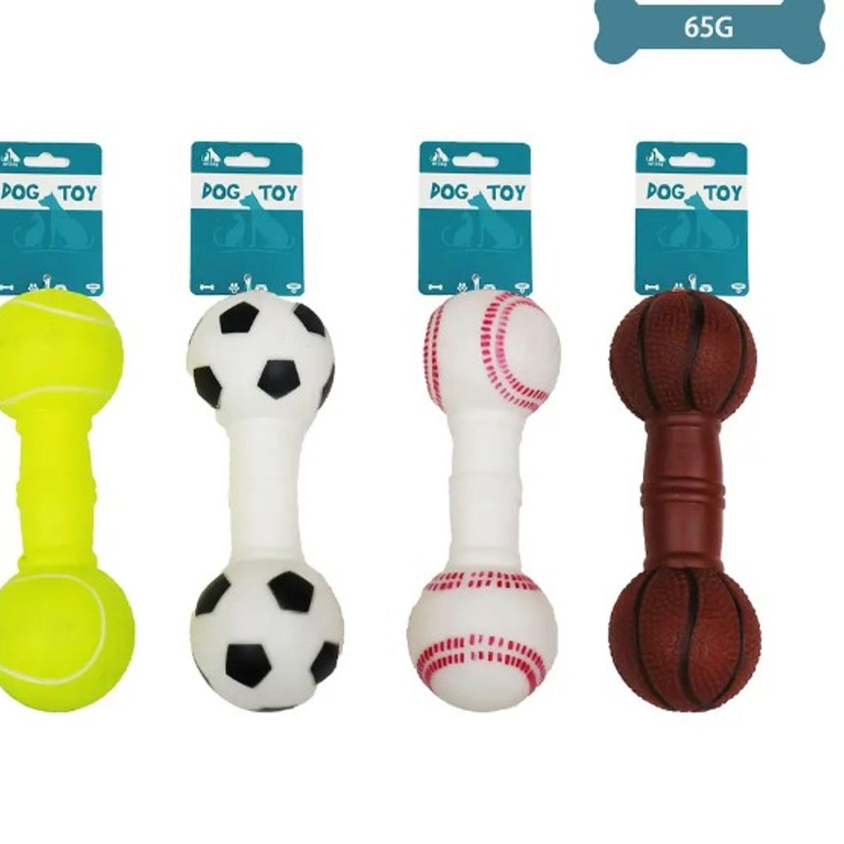 GENERICO - Mancuernas Deportivas Diseño Aleatorio 65G