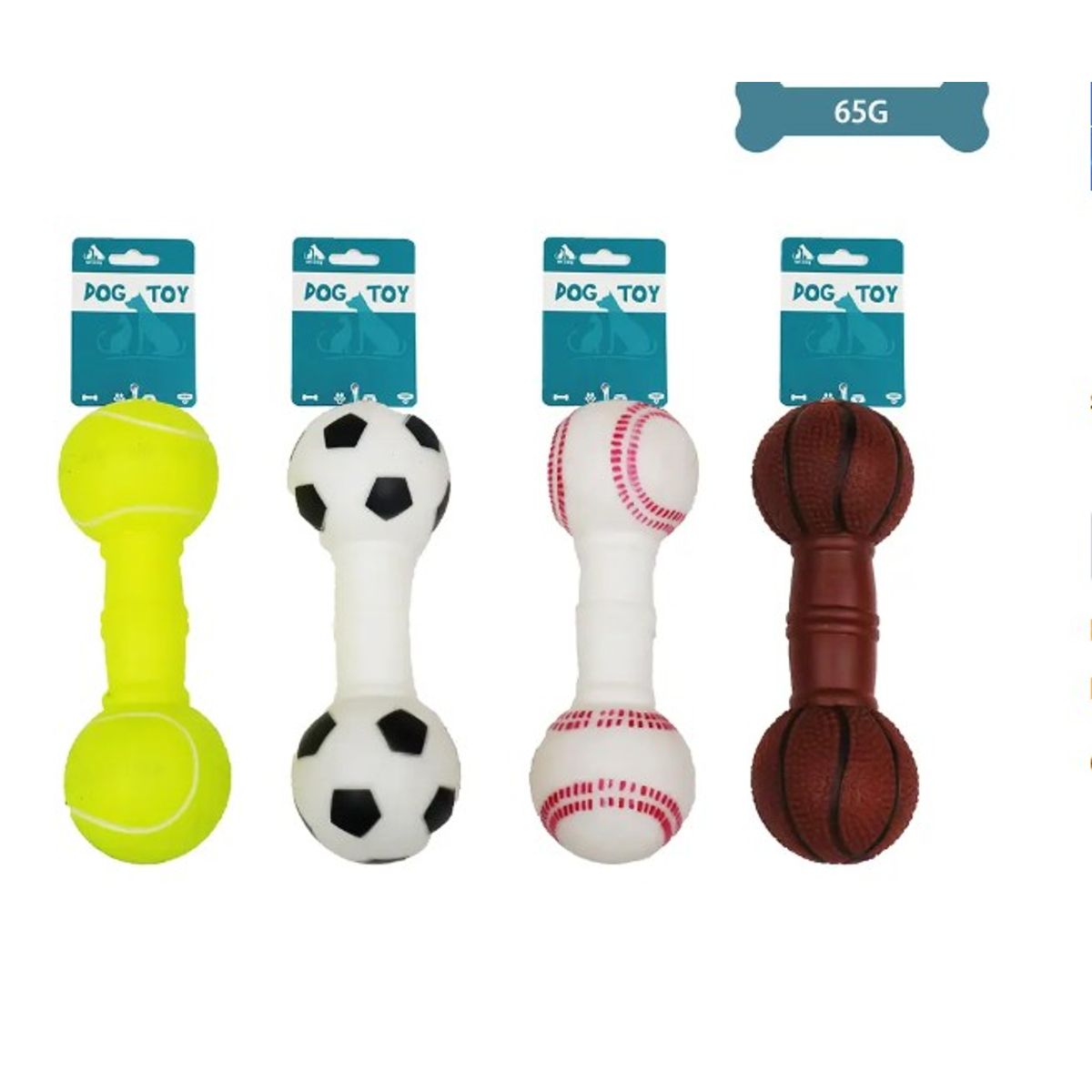 GENERICO - Mancuernas Deportivas Diseño Aleatorio 65G