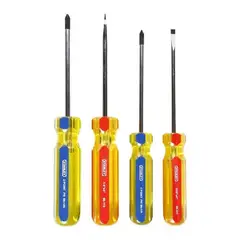 STANLEY - Set 4 Destornilladores Pro Paleta Y Cruz Stht69169