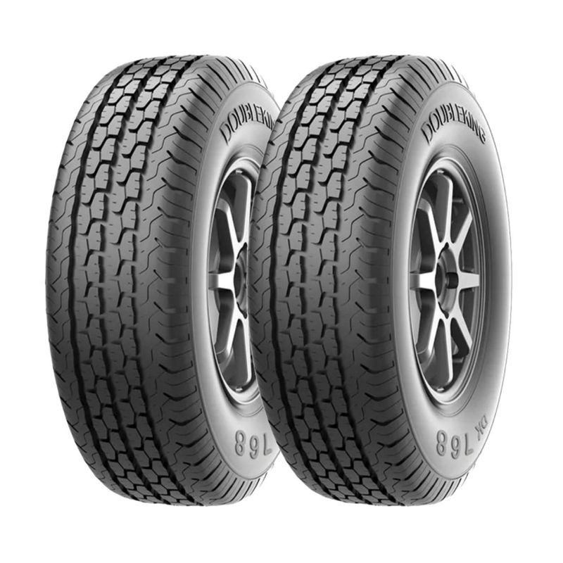 GENERICO - SET X 2 185/65R15 DK768 Double king Ltr TL BLK CHN