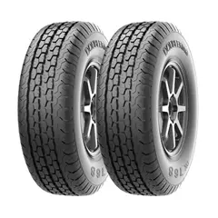 GENERICO - SET X 2 Neumáticos 185/65R15 DK768 Double king Ltr TL BLK CHN
