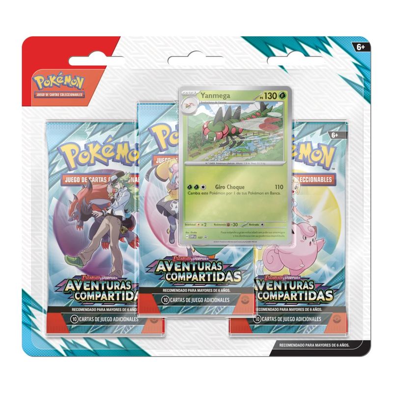POKEMON - Pokémon Journey Together Yanmega Blister Español