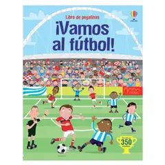 USBORNE - Libro de pegatinas - vamos al fútbol
