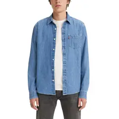 LEVIS - Camisa Hombre Classic Standard Azul