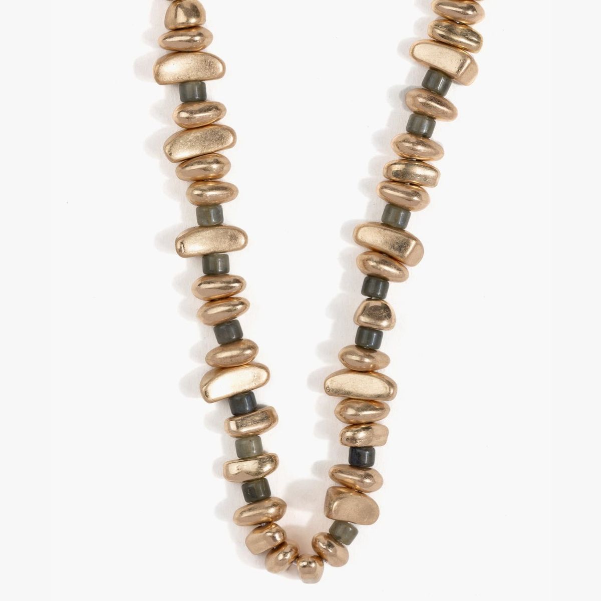 LOUNGE - Collar Mostacillas Metal Boho