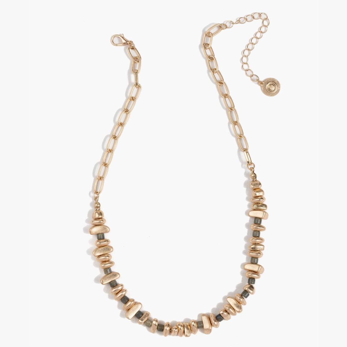 LOUNGE - Collar Mostacillas Metal Boho