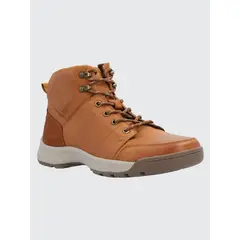 HUSH PUPPIES - Botín Cuero Hombre Theobald Café Claro