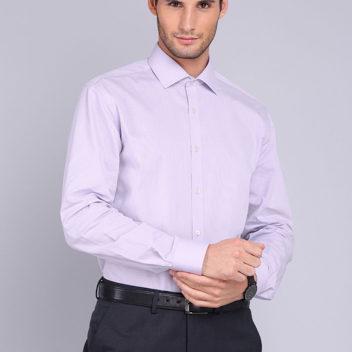 ARROW - Camisa Formal Texturada Spandex Arrow ARROW