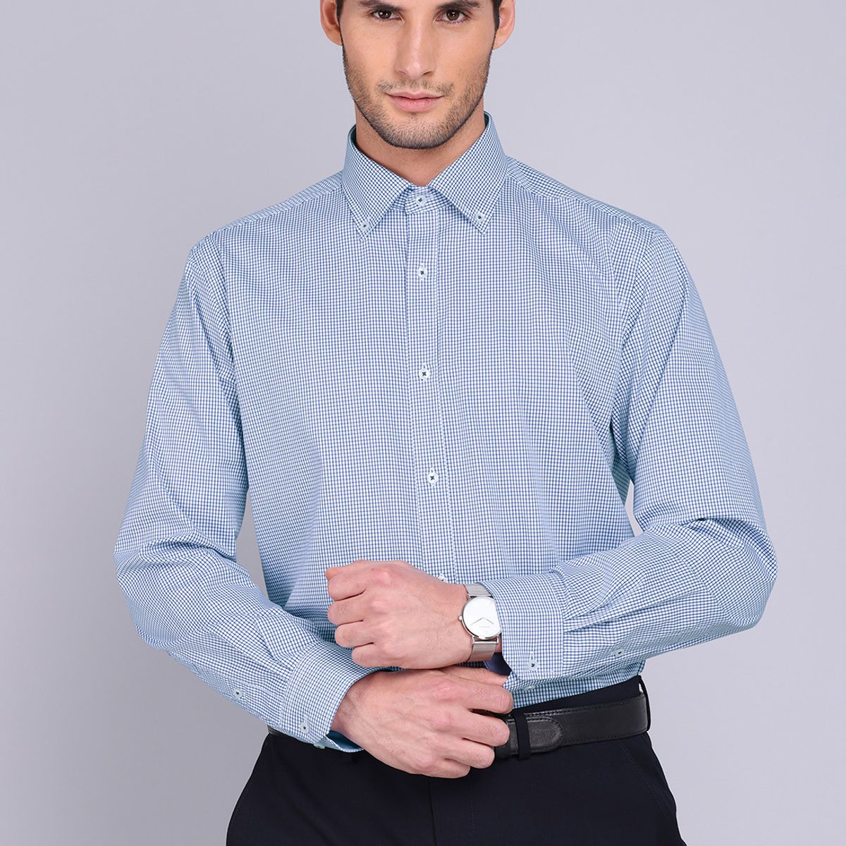 ARROW - Camisa Formal Cuadros Spandex Arrow ARROW