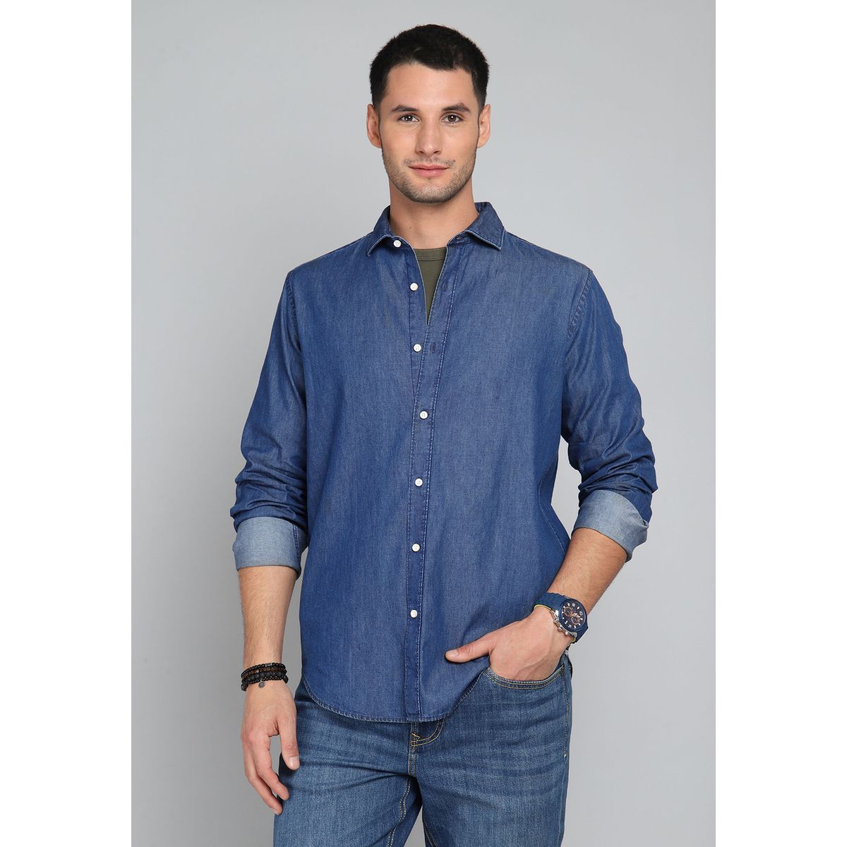 ARROW - Camisa Denim Arrow ARROW