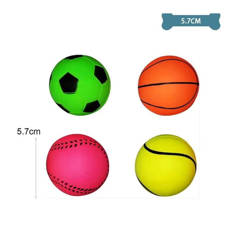 GENERICO - Pelota Para Mascotas Diseño Aleatorio 57Cm