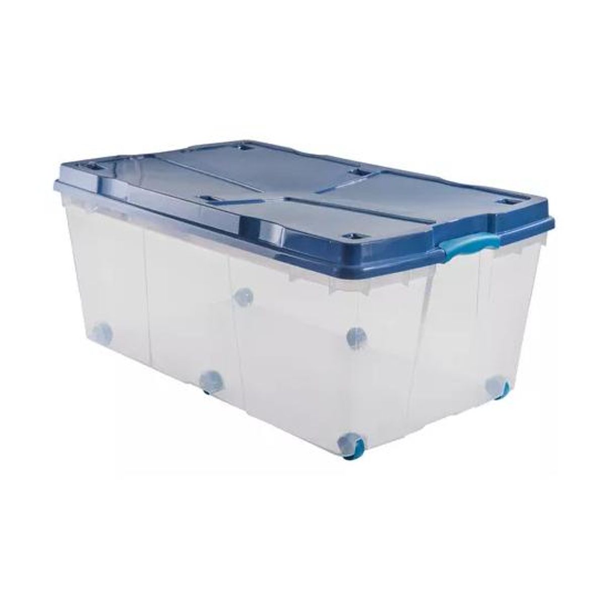 GENERICO - Caja Organizador 100 Litros Ruedas Agua Rollbox