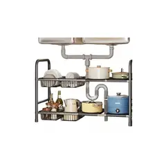GENERICO - Rack Cocina Bajo Fregadero Organizador Modular Armable