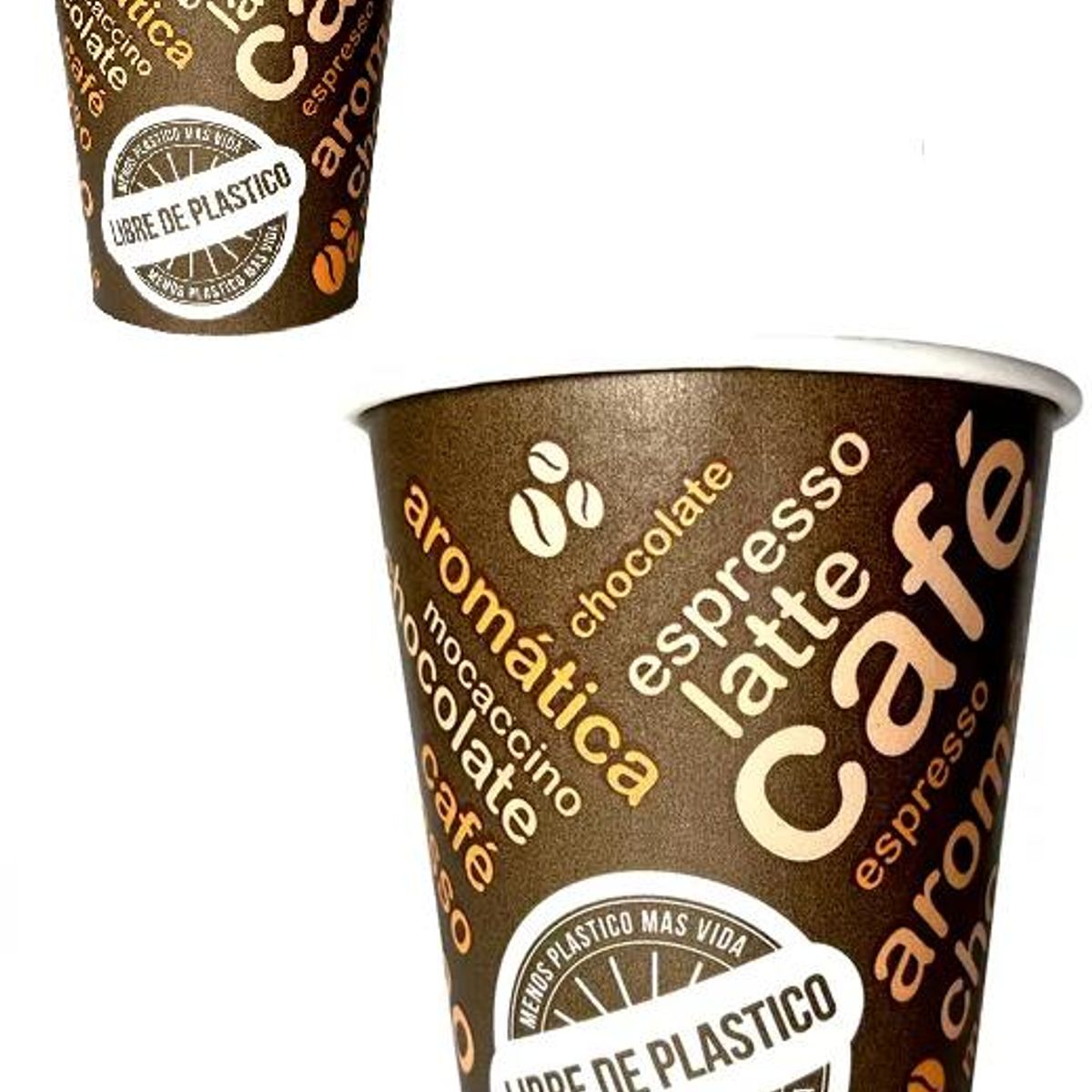 GENERICO - Caja Vasos Cartón 7oz207cc 1000 Uds