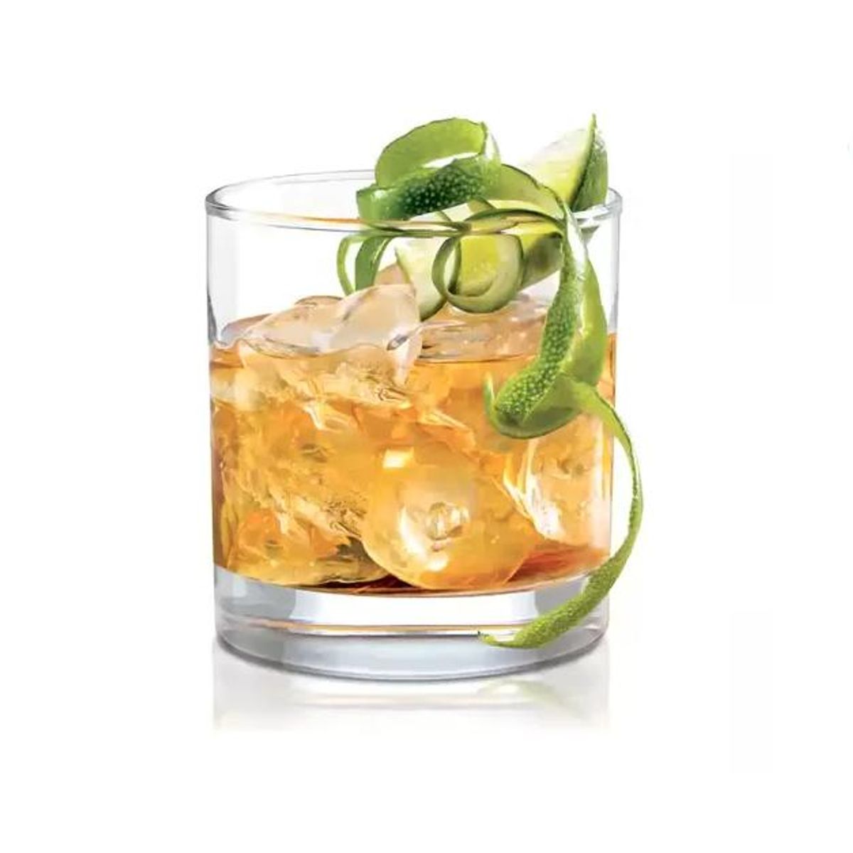 GENERICO - 48 Vasos Vidrio Bajos Whisky Lexington 312ml