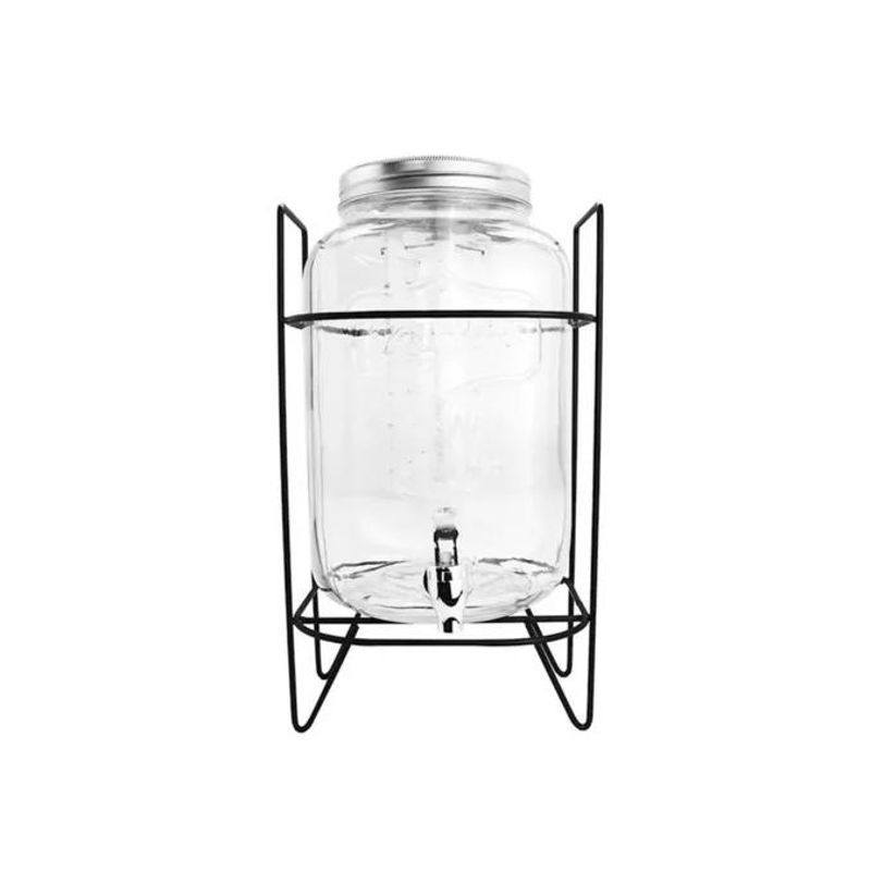 GENERICO - Dispensador Jugo 4 Litros Con Stand Metálico