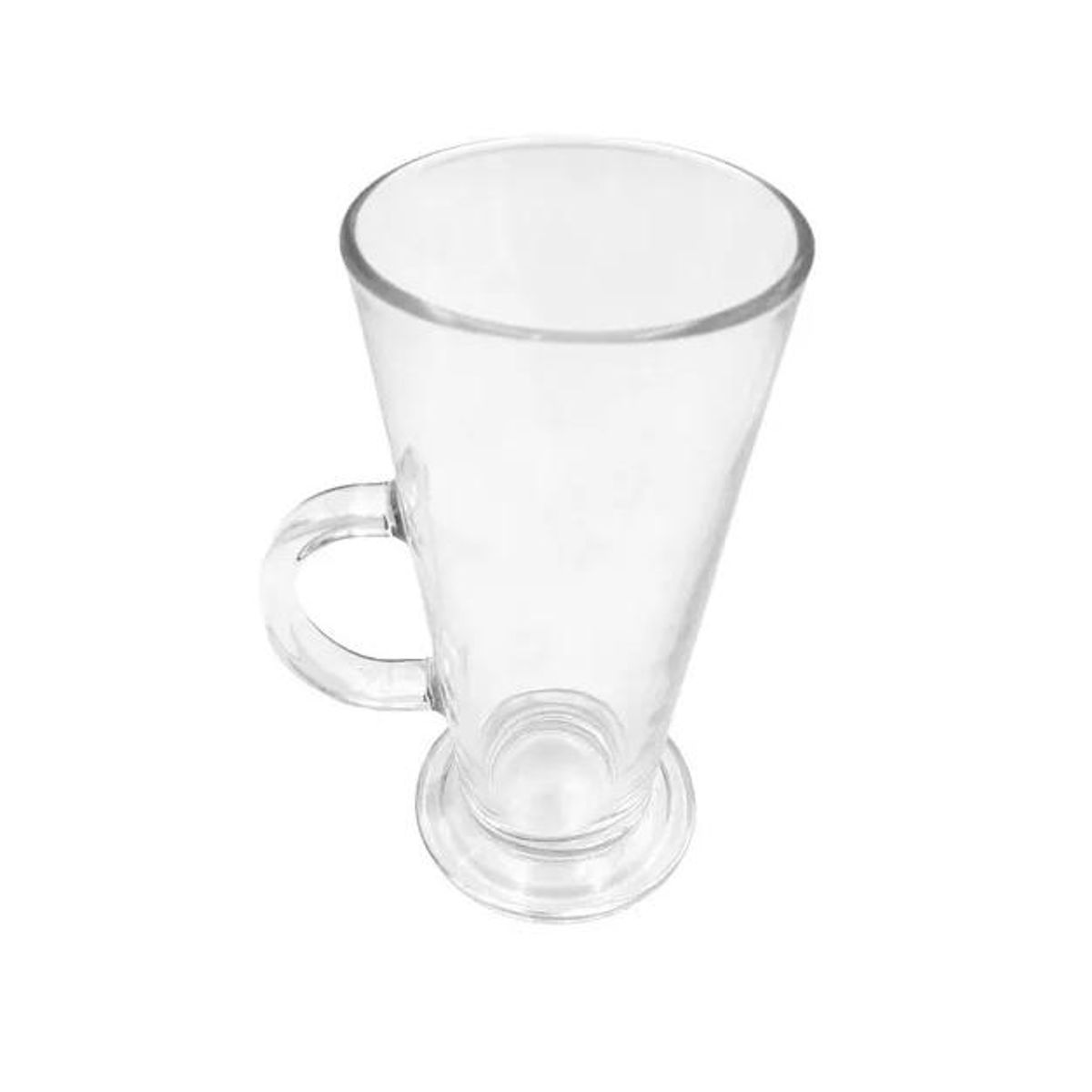 GENERICO - Set 2 Tazas Latte Vidrio 450ml